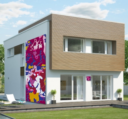 "BAUMGEIST" - POP-ART-Fassaden-APP von Martin Gubo "BAUMGEIST" - POP-ART-Fassaden-APP von Martin Gubo