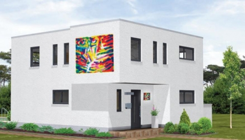 "Bunt" - POP-ART-Fassaden-APP von Martin Gubo "Bunt" - POP-ART-Fassaden-APP von Martin Gubo